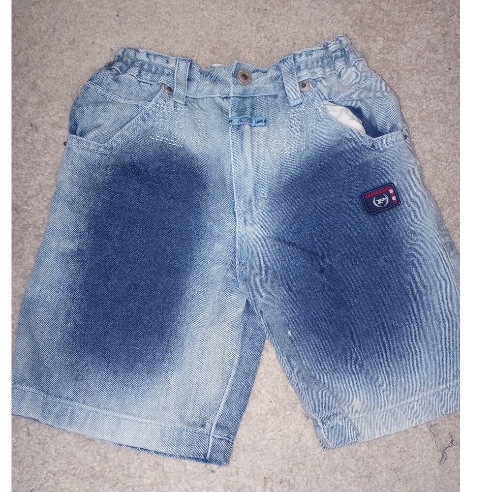 Toddler Phat Farm Denim Shorts Patches 2T‎ Y2K